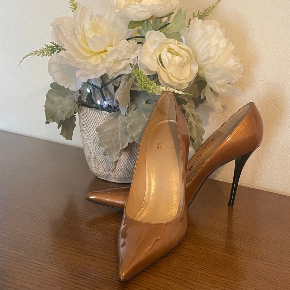 Stuart Weitzman Patent Leather Heels